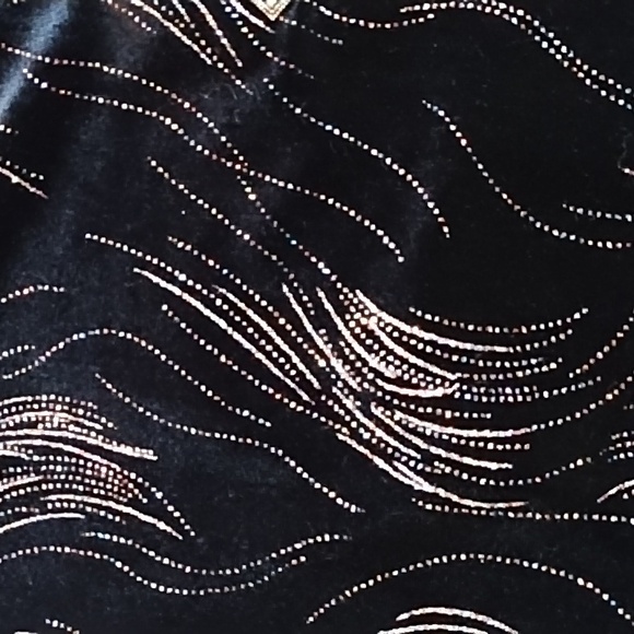 Vintage Velvet Nehru Collar Metallic Jacket - Picture 4 of 11